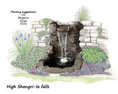 Picture of High Shangri-la Falls